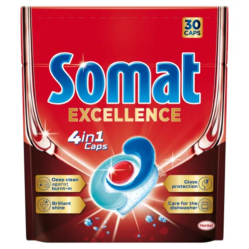 Somat Excellence 4in1 kapsuly do umývačky riadu