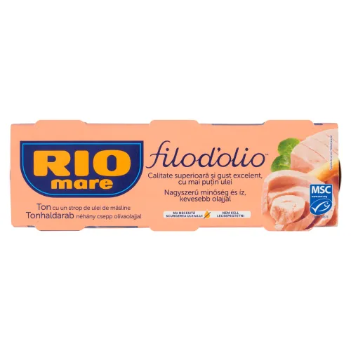 Rio Mare Filod'olio tuniak v olivovom oleji 3 x