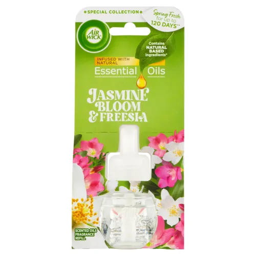 Air Wick Essential Oils Tekutá náplň do elektrického osviežovača vzduchu jazmínové kvety