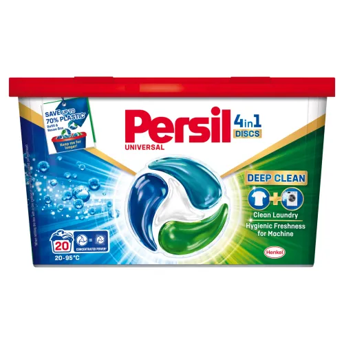 Persil Discs 4v1 Deep Clean Universal dávkovaný prací prostriedok 20 praní