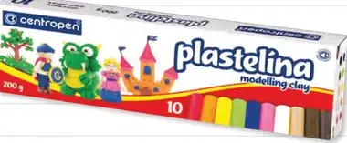 Centropen plastelína modelovacia, 10 kusov, 200 g