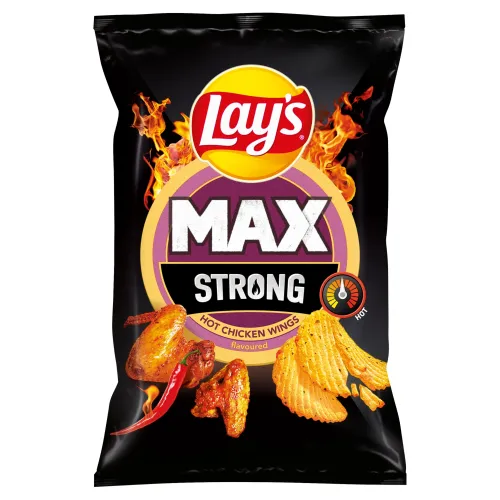 Lay's Max Strong vyprážané zemiakové lupienky s pikantnou príchuťou