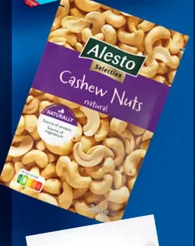 Alesto Selection kešu orechy natural