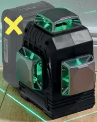 Parkside Performance akumulátorový krížový zameriavací laser, 20 V