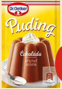 Dr. Oetker Puding, čokoláda, rôzne druhy