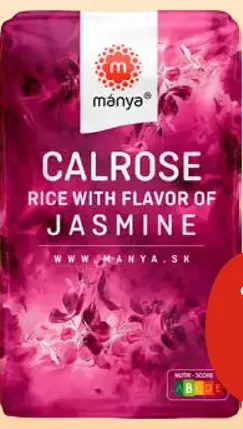 Manya Calrose ryža prémium s jazmínovou arómou