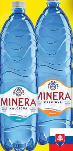 Minera minerálna voda – viac druhov
