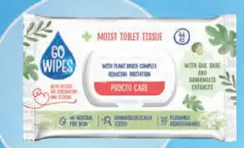 GoWipes vlhčený toaletný papier