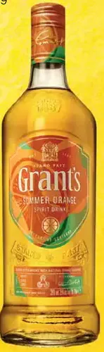 Grant’s whisky Summer Orange 35 %