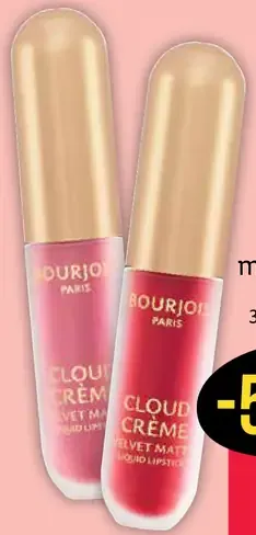 Bourjois Cloud Crème matný tekutý rúž