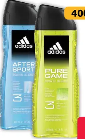 Adidas sprchovací gél – After Sport, Pure Game