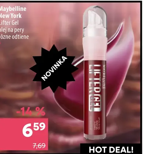 Maybelline New York Lift’er Gel olej na pery, rôzne odtiene