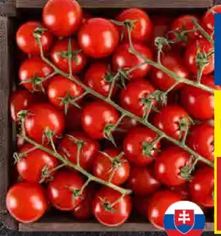 Paradajky cherry strapcové chrumkavé Z našej zeme