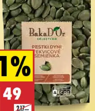 Baka'D'Or lúpané tekvicové semienka