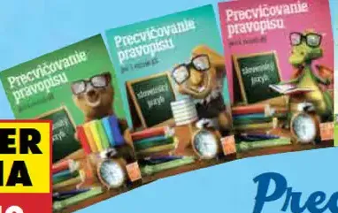 Precvičovanie pravopisu/počítania, rôzne druhy