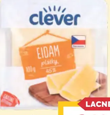 Clever Eidam plátky 45 %