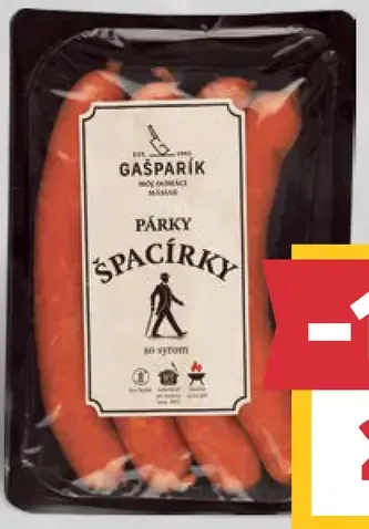 Gašparík Špacirky so syrom