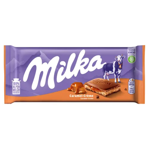 Milka Caramel Créme mliečna čokoláda
