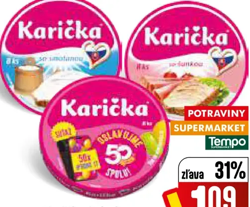 Karička – 3 druhy