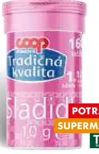 COOP Tradičná kvalita sladidlo