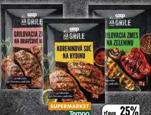 Na grile Grilovacia zmes, 3 druhy