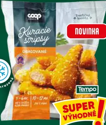 Kuracie stripsy obalované