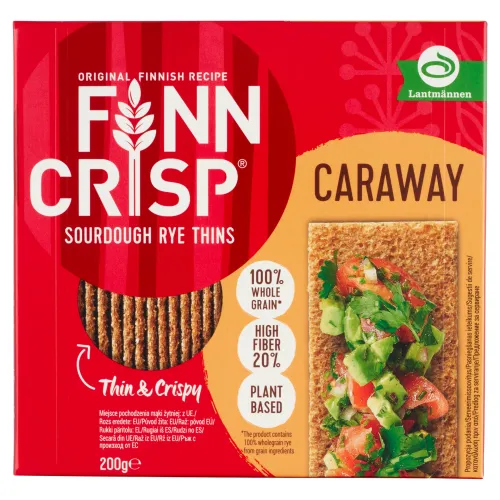 Finn Crisp Ražný knäckebrot s rascou