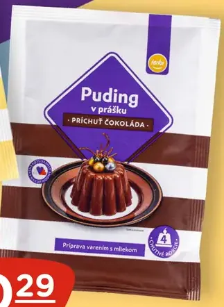 Terka puding v prášku s príchuťou čokoláda
