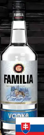 Familia Extra Fine vodka