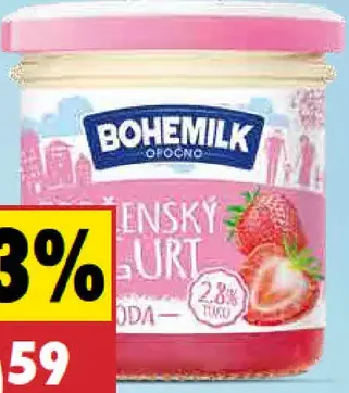 Bohemilk jogurt, rôzne druhy