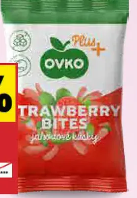 Ovocné kúsky jahodové OVKO Plus