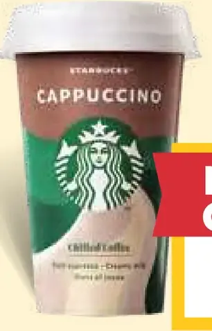 Starbucks Cappuccino káva, chladená