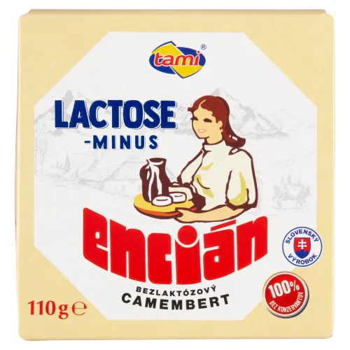 Tami Lactose Minus Encián Camembert bezlaktózový