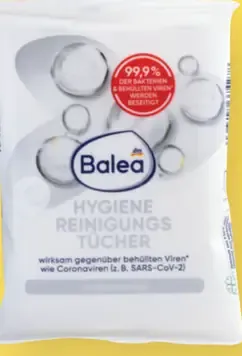 Balea dezinfekčné vlhčené utierky