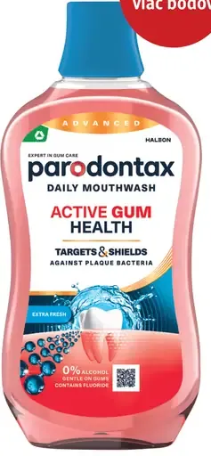 Parodontax ústna voda, Active Gum Health, dva druhy