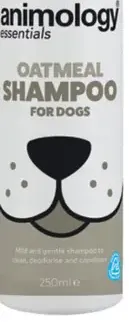 Animalogy essentials ovsený šampón pre psov