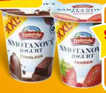 Zvolenský smotanový jogurt XXL – rôzne druhy