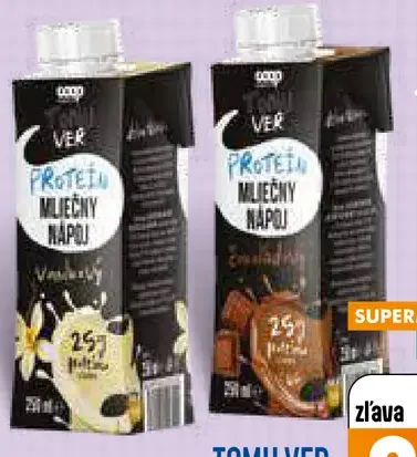 Tomu Ver proteínový nápoj – vanilka a čokoláda