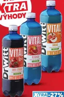 Drive Vital funkčná minerálna voda – rôzne druhy