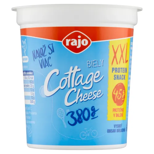 Rajo Cottage Cheese XXL biely