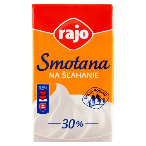 Rajo Smotana na šľahanie 30 %