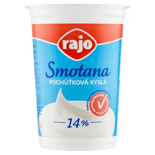 Rajo Smotana pochúťková kyslá 14%