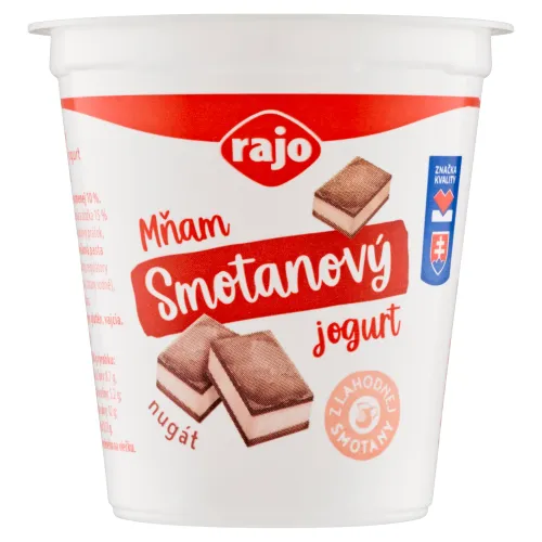 Rajo Mňam Smotanový jogurt nugát