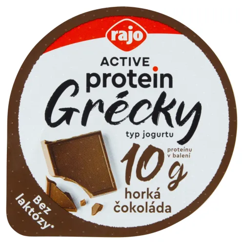 Rajo Active Protein Grécky typ jogurtu horká čokoláda