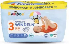 Jumbo detské plienky, veľkosť 3