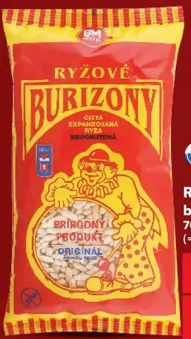 BM ryžové burizóny