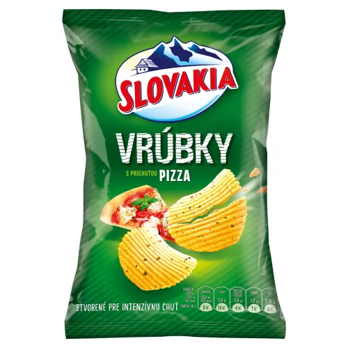 Slovakia Vrúbky s príchuťou pizza