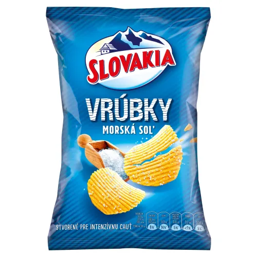 Slovakia Vrúbky morská soľ
