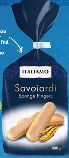 Italiamo dlhé piškóty