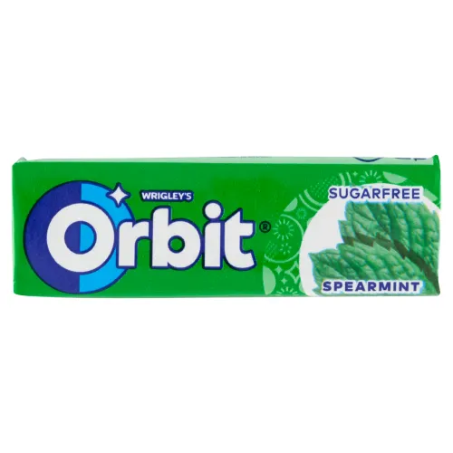 Wrigley's Orbit Spearmint žuvačka bez cukru s mätovou príchuťou